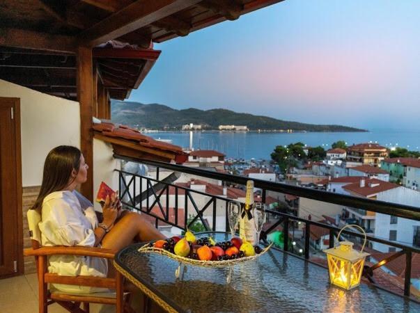 Anna Maria Views Apartment Neos Marmaras Bagian luar foto