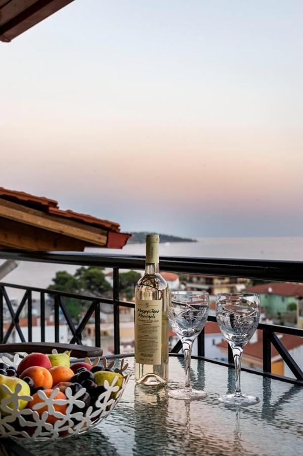 Anna Maria Views Apartment Neos Marmaras Bagian luar foto