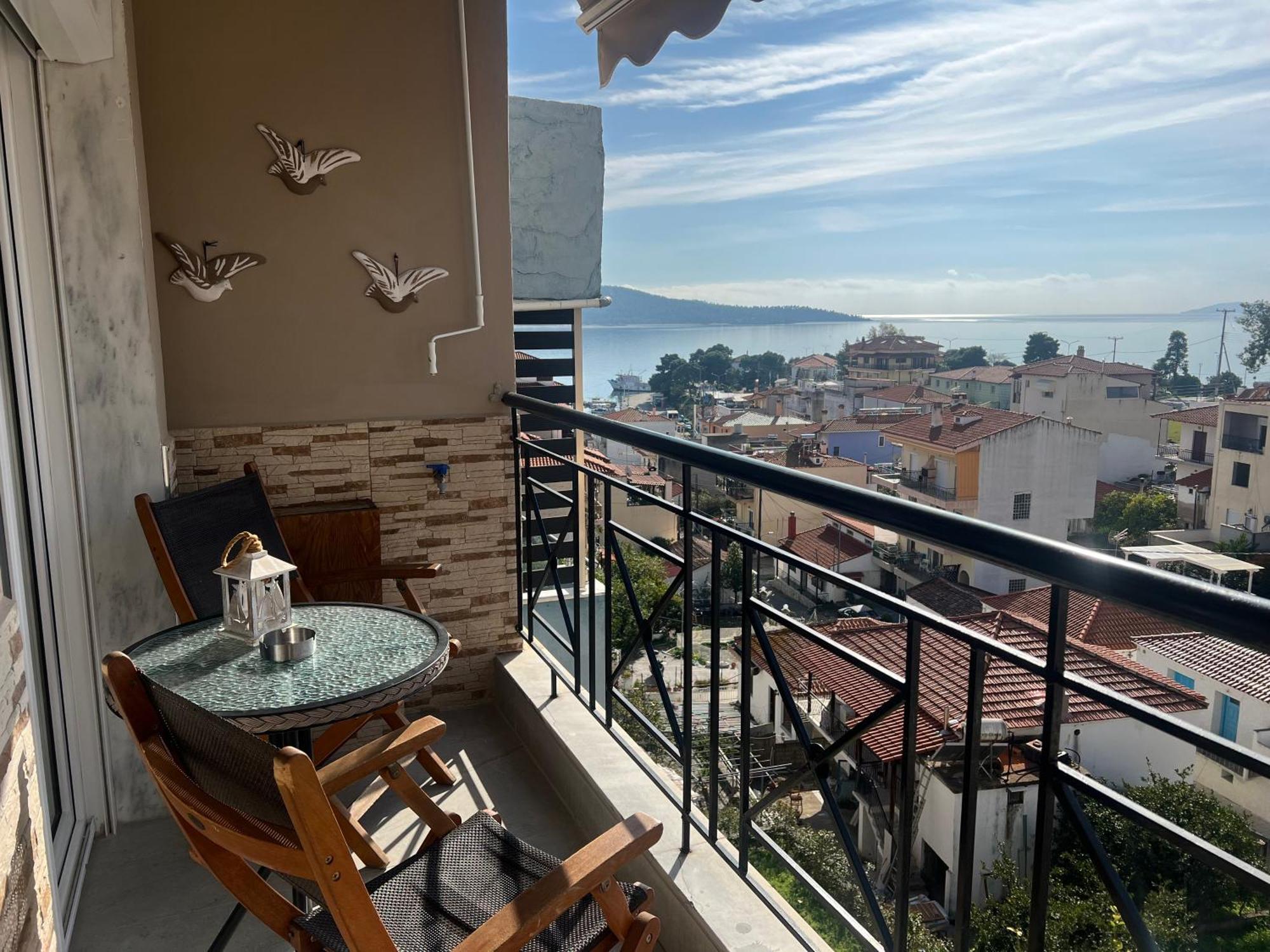 Anna Maria Views Apartment Neos Marmaras Bagian luar foto