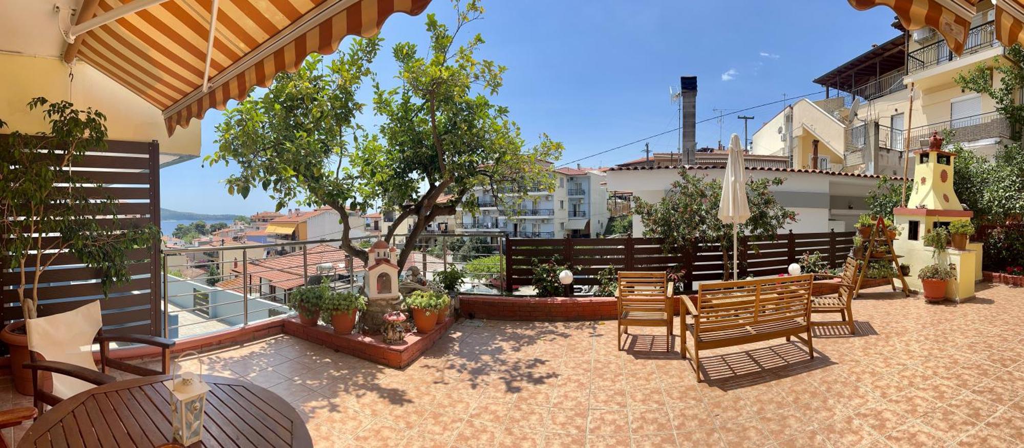Anna Maria Views Apartment Neos Marmaras Bagian luar foto