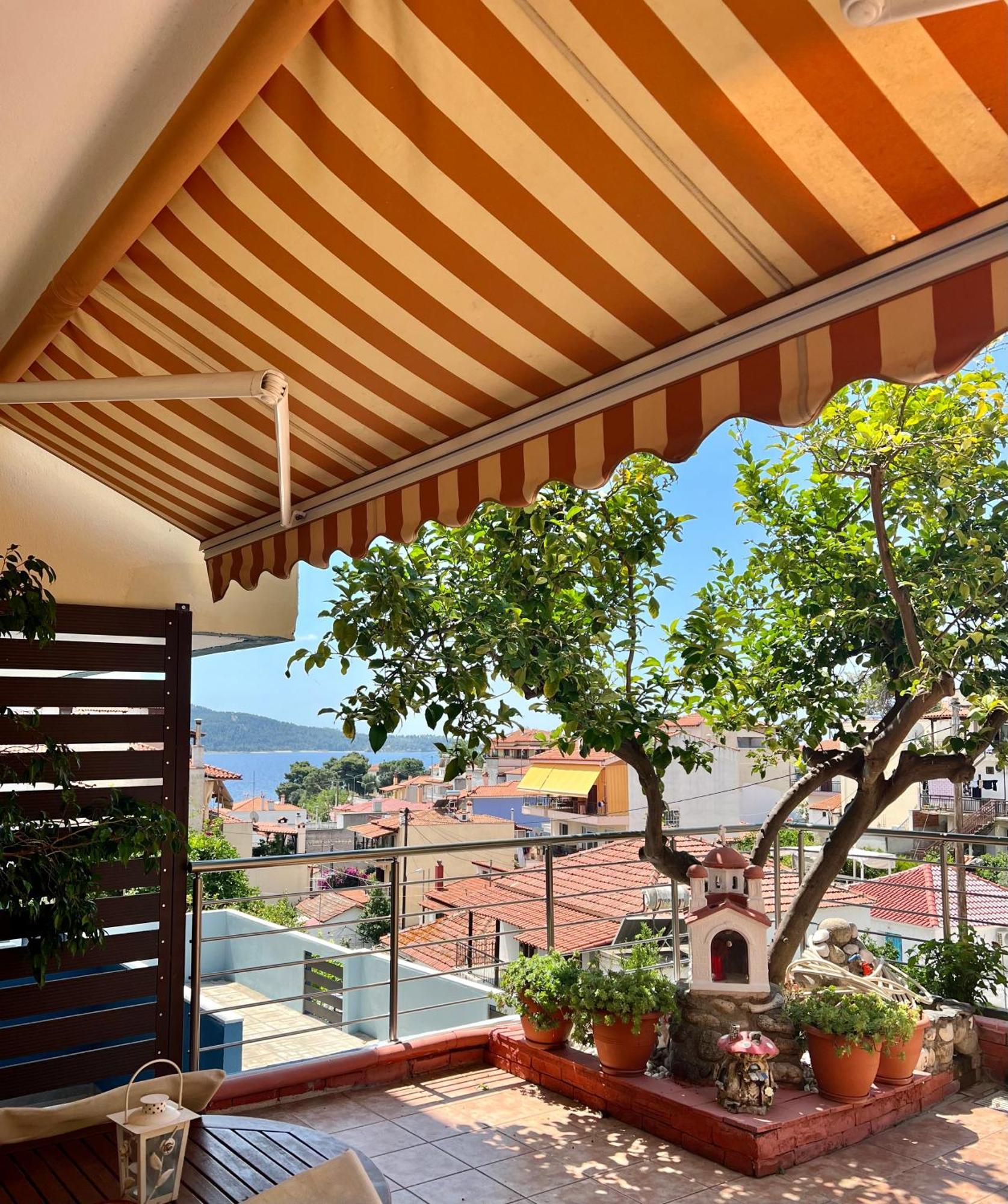 Anna Maria Views Apartment Neos Marmaras Bagian luar foto